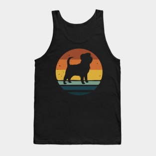 Dog Affenpinscher Retro Vintage706 paws Tank Top